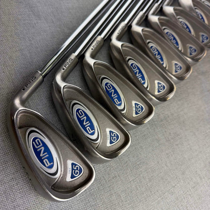 Ping G5 Irons - Regular  Flex / 3-LW
