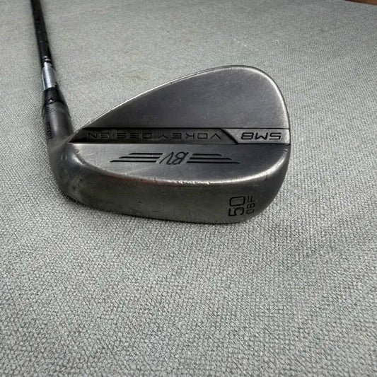 Titleist Vokey SM8 Black Wedge - 50 Degree / KBS Tour Stiff