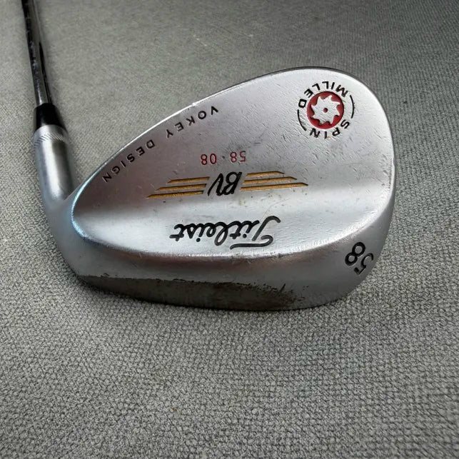 Titleist Vokey Spin Milled Lob Wedge - Wedge Flex / 58 Degree