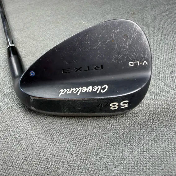 Cleveland RTX3 Black Lob Wedge - Wedge Flex / 58 Degree