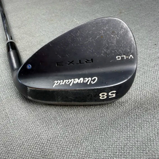 Cleveland RTX3 Black Lob Wedge - Wedge Flex / 58 Degree