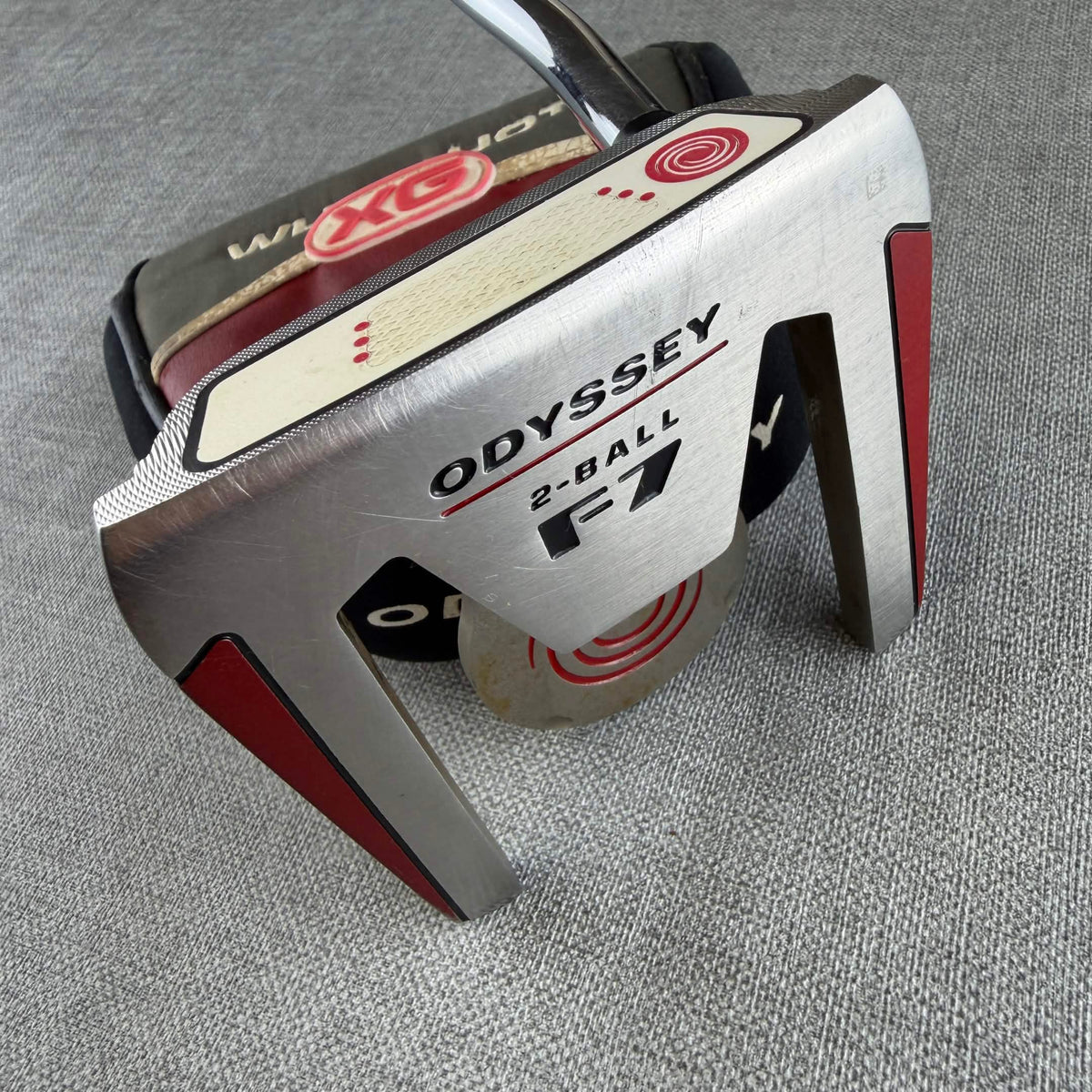 Odyssey F7 2-Ball Putter - 34 Inches / Golf Pride Reverse Taper Grip