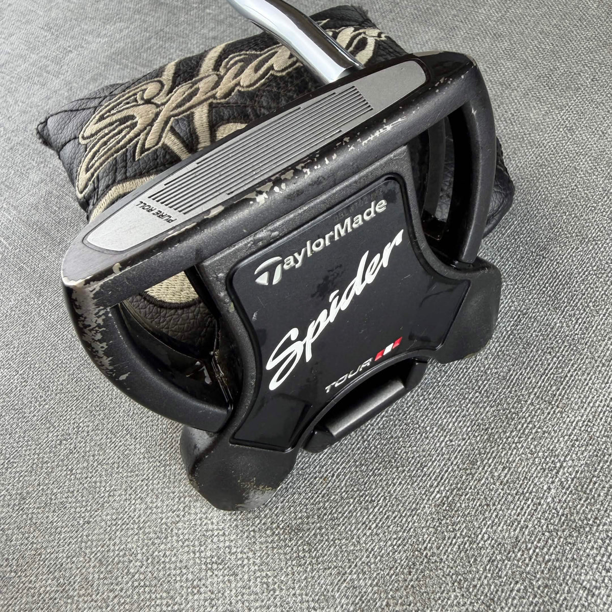 Taylormade Spider Tour Putter - 35 Inches / Super Stroke Flatso 2.0 XL Grip