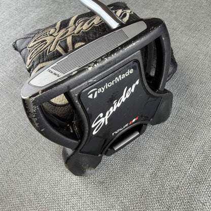 Taylormade Spider Tour Putter - 35 Inches / Super Stroke Flatso 2.0 XL Grip