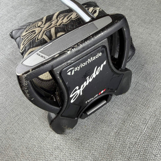 Taylormade Spider Tour Putter - 35 Inches / Super Stroke Flatso 2.0 XL Grip
