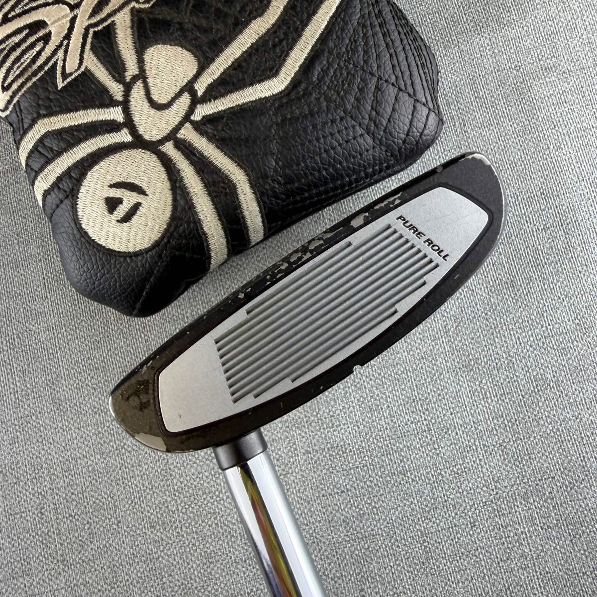 Taylormade Spider Tour Putter - 35 Inches / Super Stroke Flatso 2.0 XL Grip