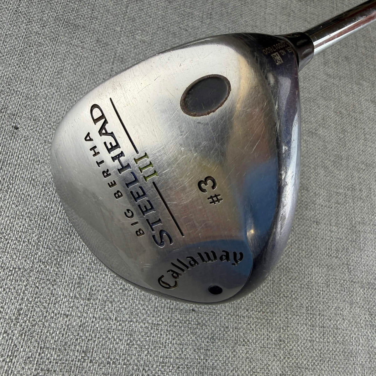 Callaway Big Bertha Steelhead III Fairway Wood - Uniflex 100g / 15 Degree