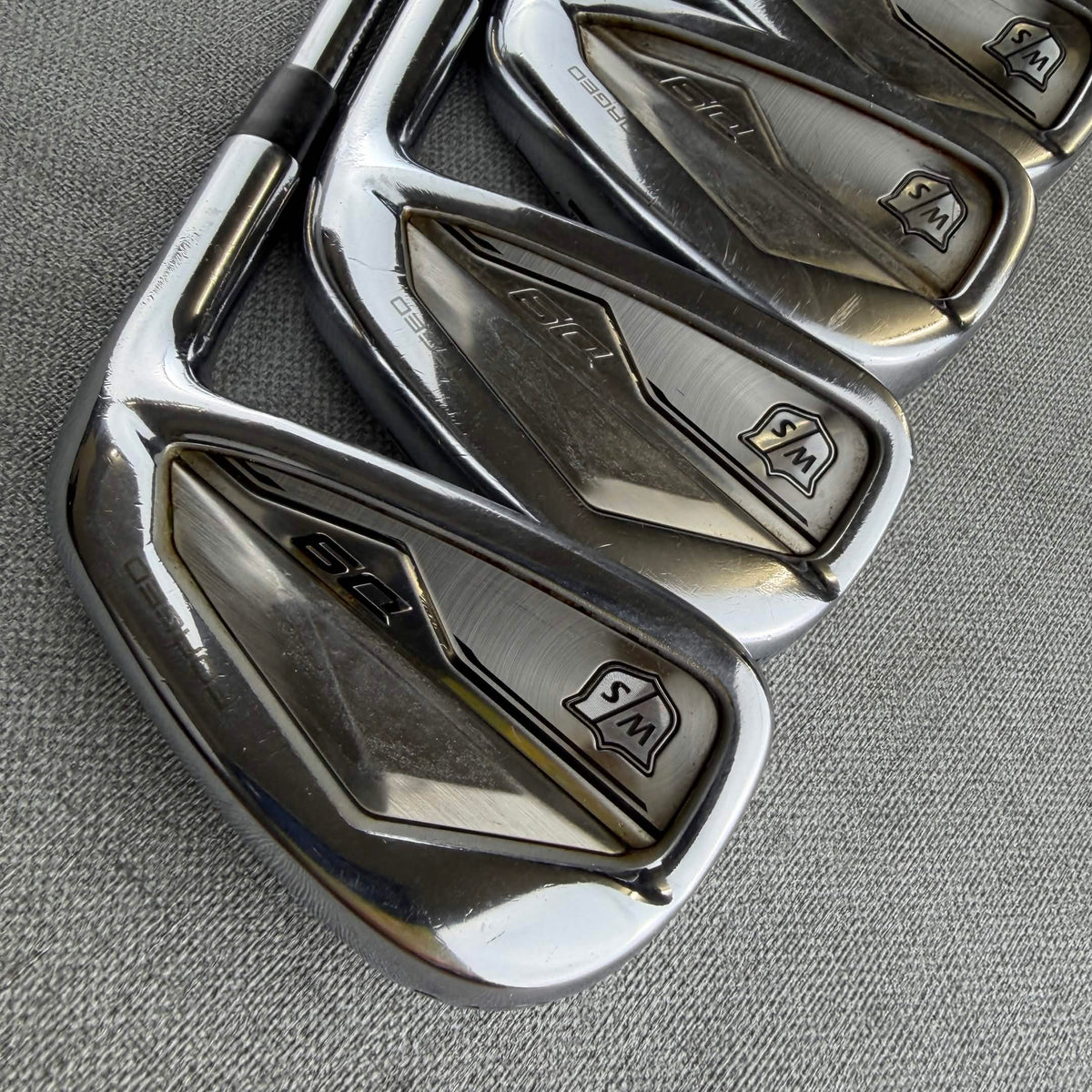 Wilson D9 Forged Irons - Stiff Flex / 5-PW