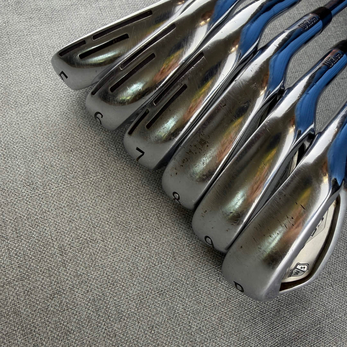 Wilson D9 Forged Irons - Stiff Flex / 5-PW