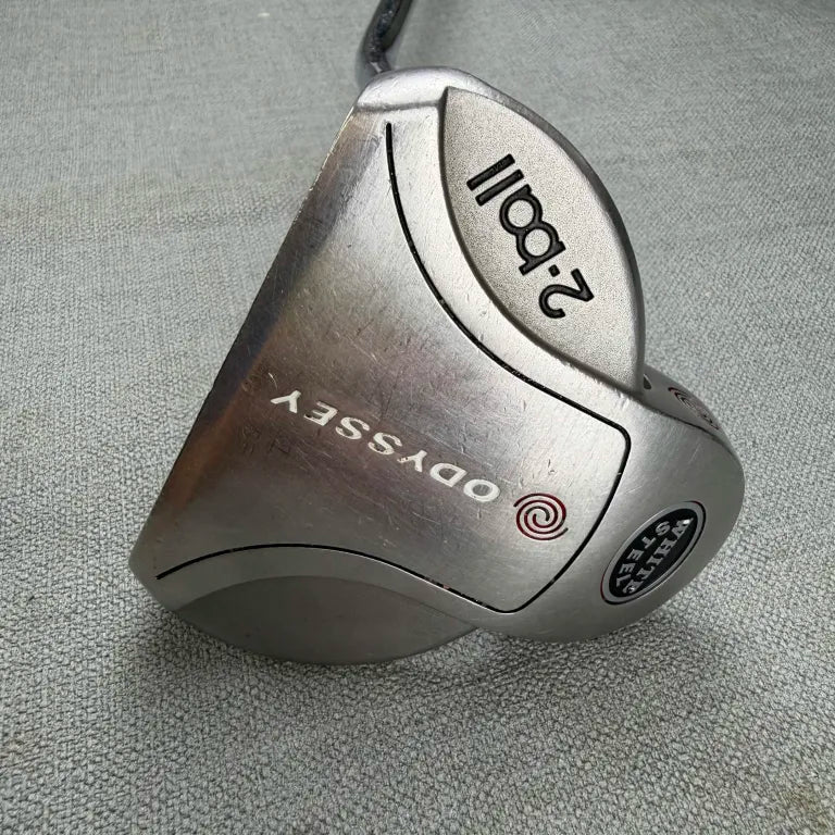 Odyssey 2 Ball White Steel Putter - 35 Inches / SuperStroke