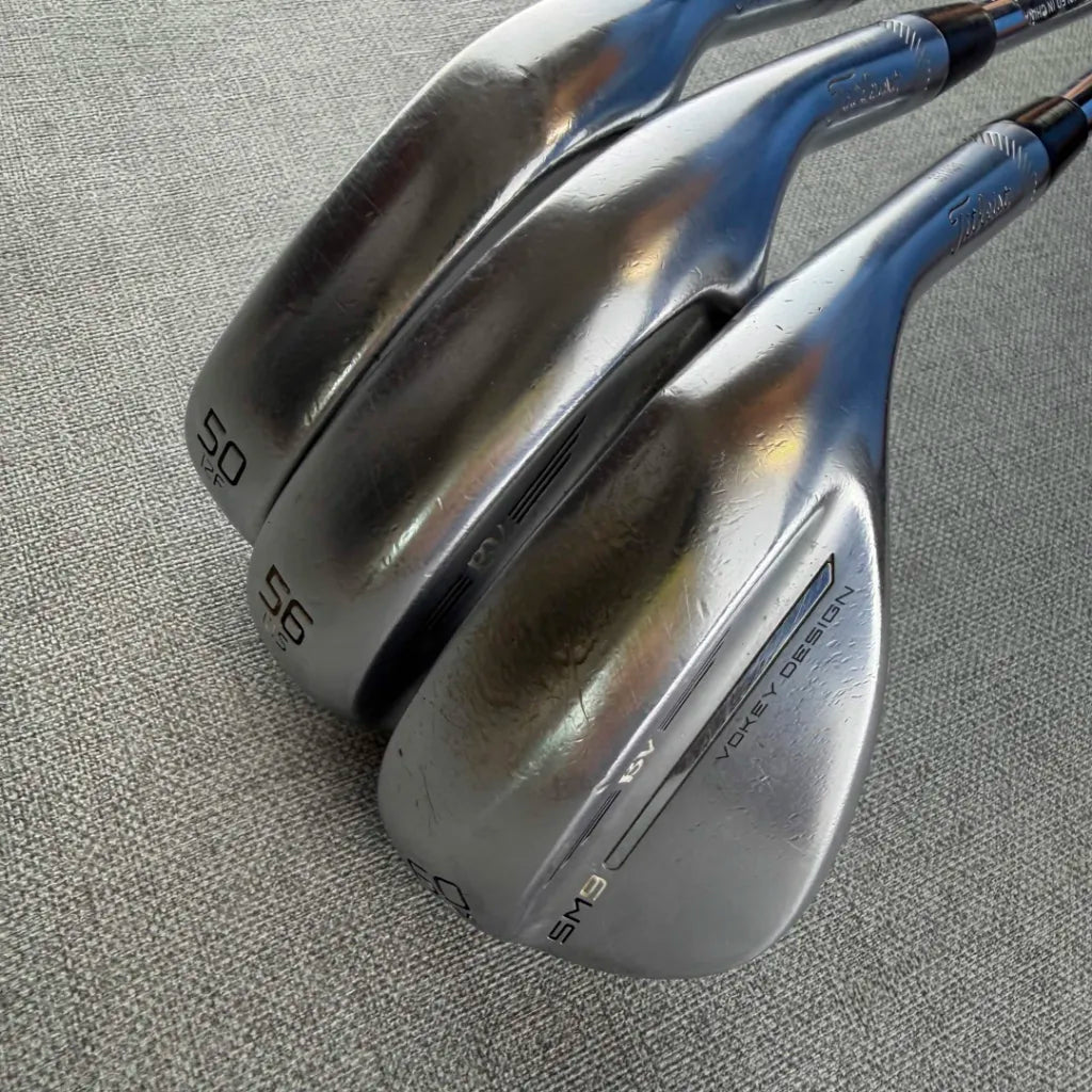 Titleist Vokey SM9 Wedge Set - Wedge Flex / 50°, 56°, 60°