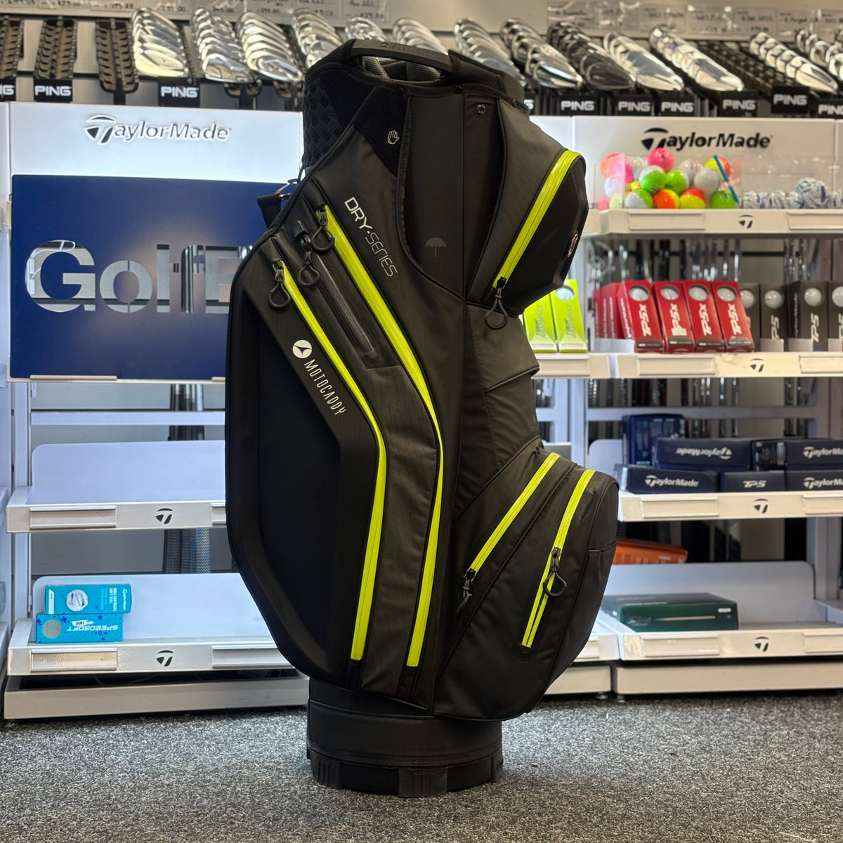Motocaddy Dry Series 2025 NEW! - Lime/Blk