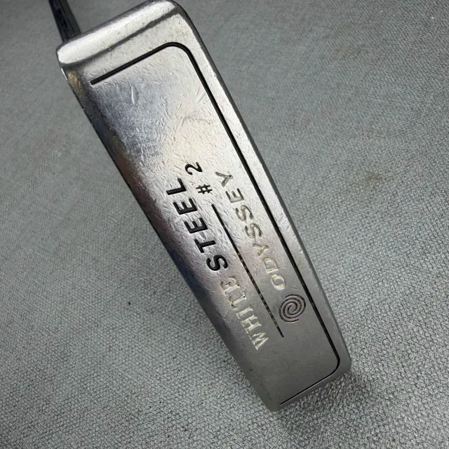 Odyssey White Steel #2 Putter - 35 Inches / SuperStroke