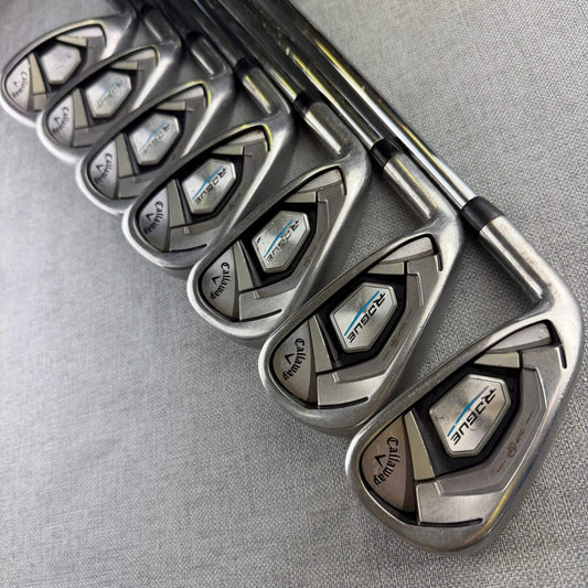 Callaway Rogue Cup 360 Irons - Regular  Flex / 5-SW