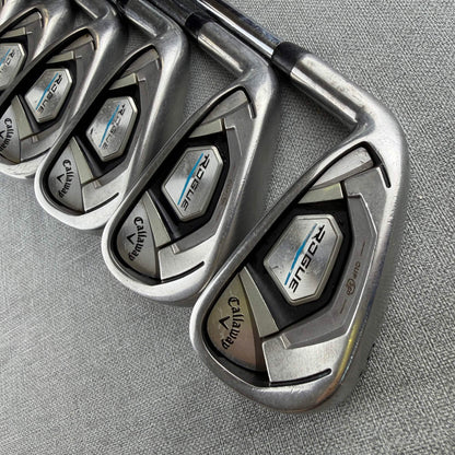 Callaway Rogue Cup 360 Irons - Regular  Flex / 5-SW
