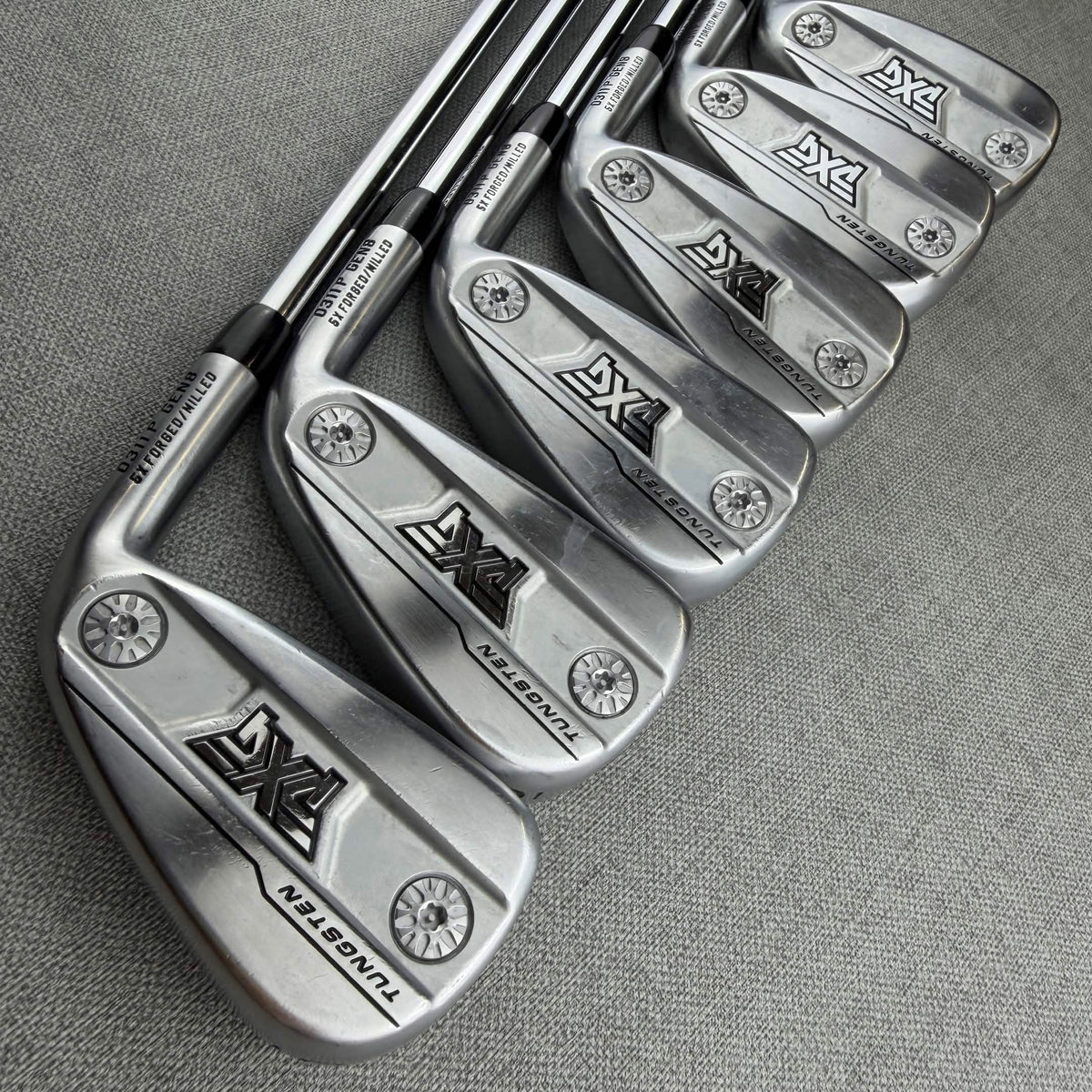 PXG Tungten 0311P GEN8 Irons - Stiff Flex / 5-W