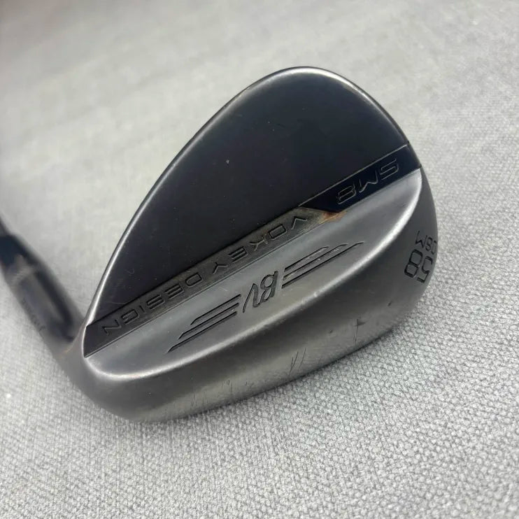 Titleist Vokey Sm8 Blackout Lob Wedge - 58 Degree / Wedge Flex