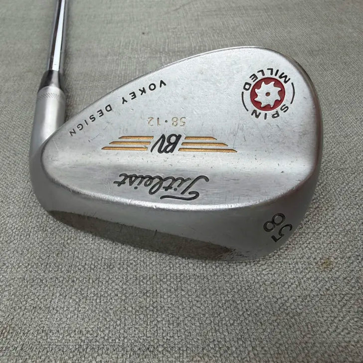 Titleist Vokey Spin Milled Lob Wedge - Wedge Flex / 58 Degree
