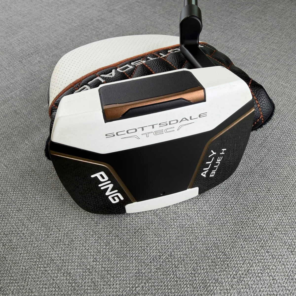 Ping Scottsdale Tec All Blue H Putter - 33 Inches / Ping Super Stroke  Grip