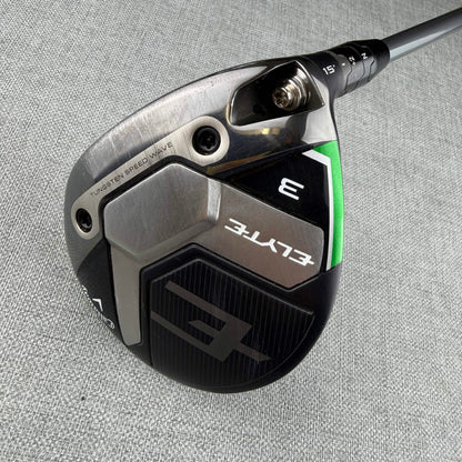 Callaway Elyte 3 Fairway Wood - Stiff 60g / 15 Degree