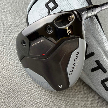 Callaway Quantum MAX D Fairway Wood - Regular 40g / 15 Degree