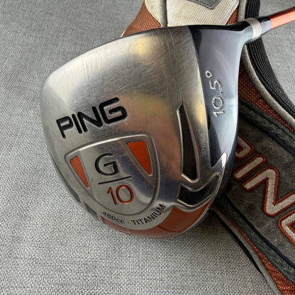 Ping G10 460cc Driver - Stiff Flex 63g / 10.5 Degree