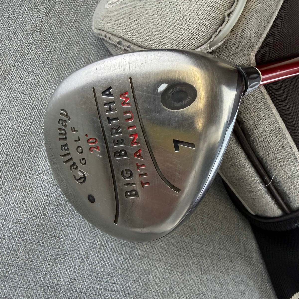 Callaway Big Bertha Titanium Fairway Wood - Regular 75g / 20 Degree