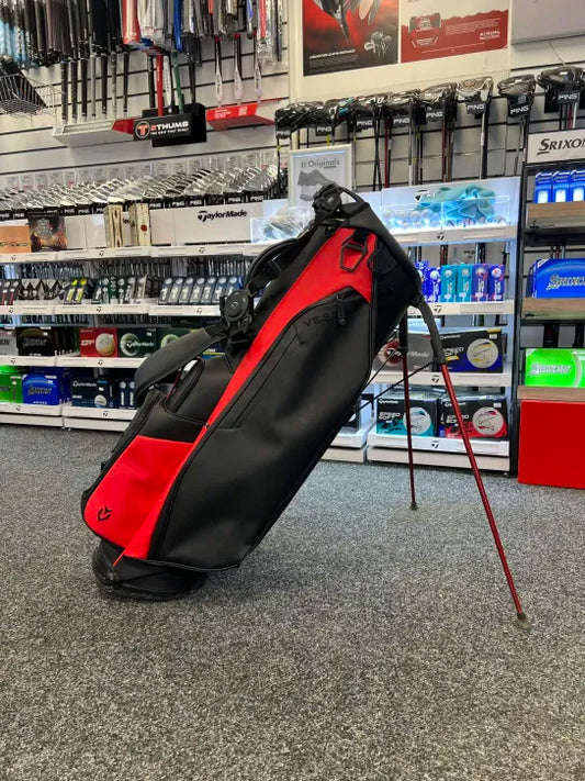 Vessel Player IV 4.0 Stand Bag Black & Red - All Zips Working