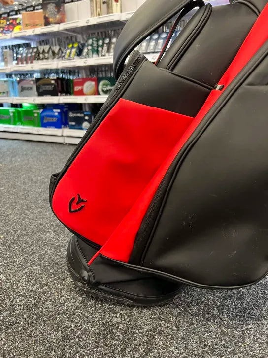 Vessel Player IV 4.0 Stand Bag Black & Red - All Zips Working