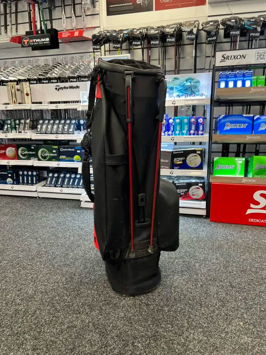 Vessel Player IV 4.0 Stand Bag Black & Red - All Zips Working