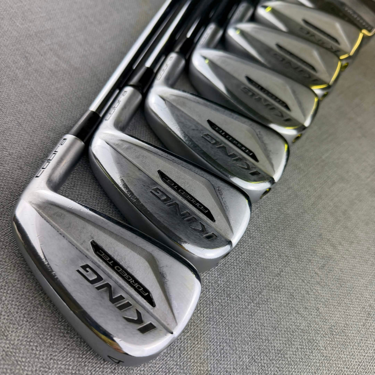 Cobra King Forged Tec Irons - Stiff Flex / 4-PW