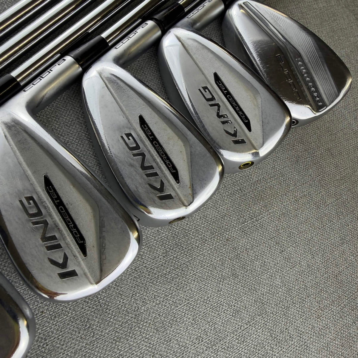 Cobra King Forged Tec Irons - Stiff Flex / 4-PW
