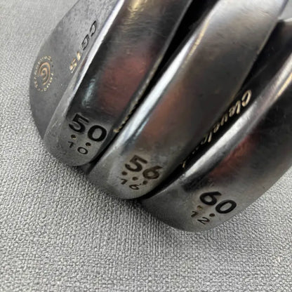 Cleveland CG15 Wedge Set - Wedge Flex / 50 56 60 Degree / LEFT HAND
