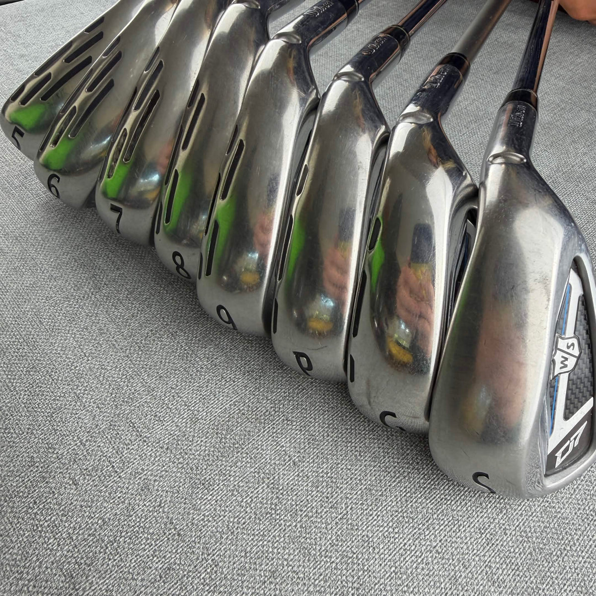 Wilson D7 Irons - Stiff Flex / 5-SW