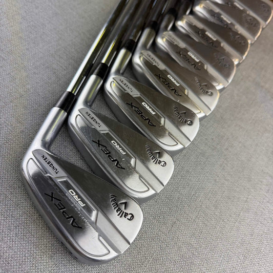 Callaway Apex Pro Irons - Stiff Flex / 3-PW