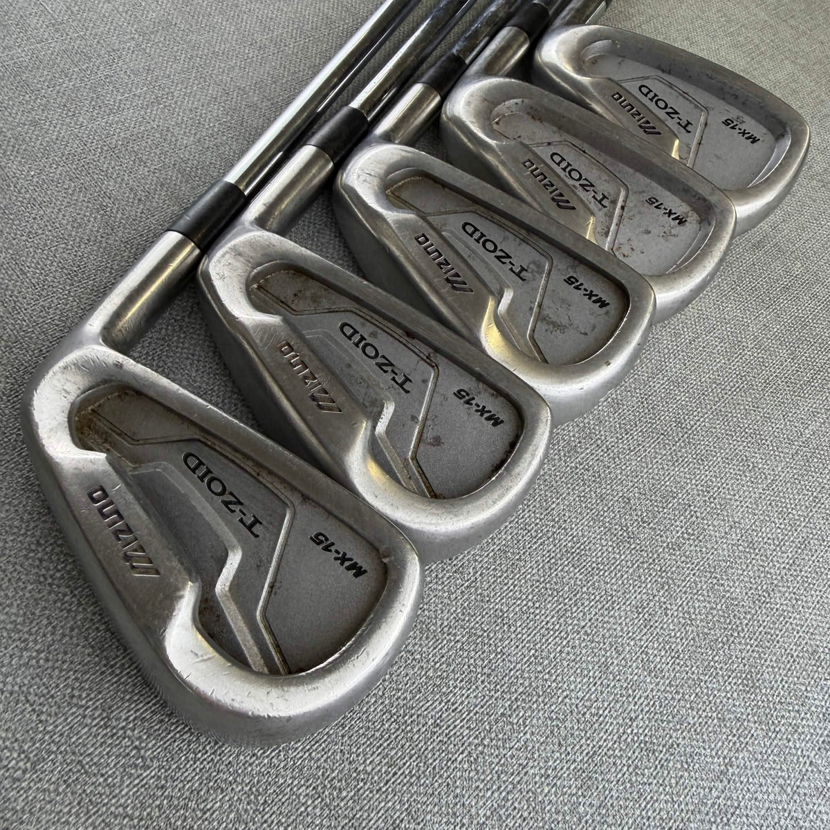 Mizuno MX-15 T-Zoid Irons - Stiff Flex / 5-PW