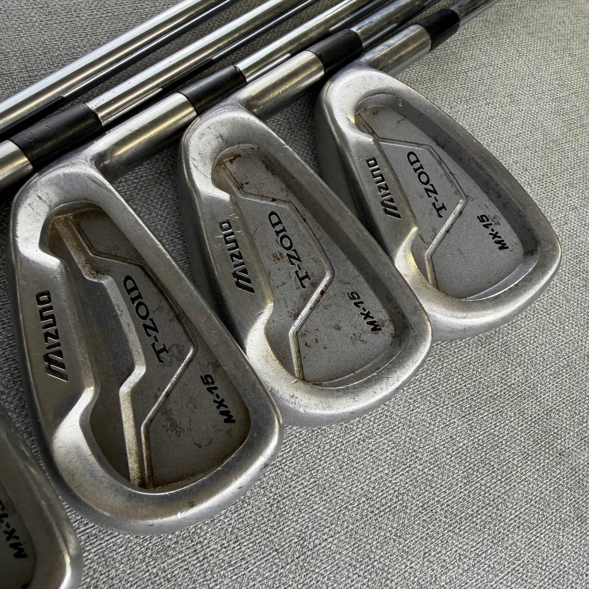 Mizuno MX-15 T-Zoid Irons - Stiff Flex / 5-PW