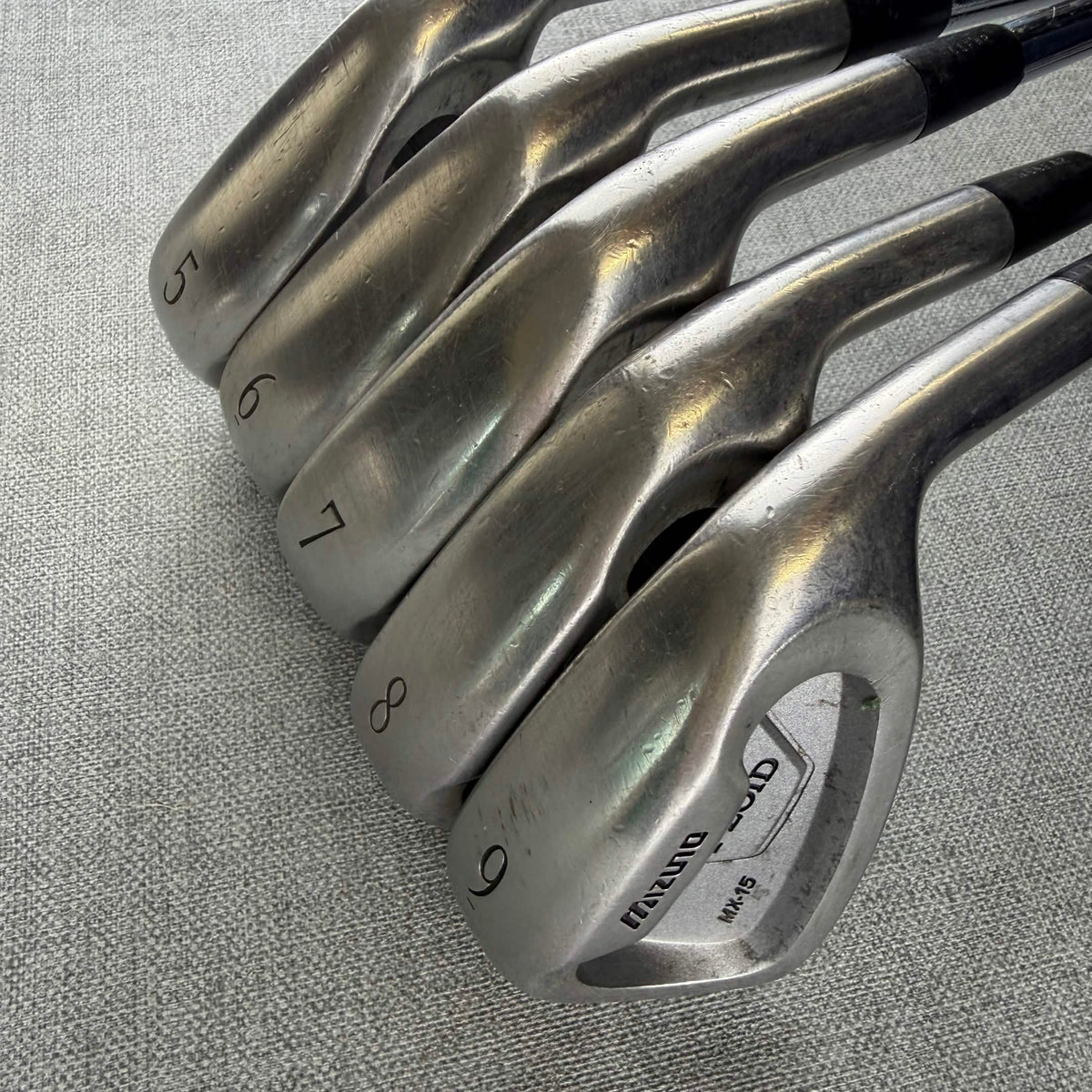 Mizuno MX-15 T-Zoid Irons - Stiff Flex / 5-PW