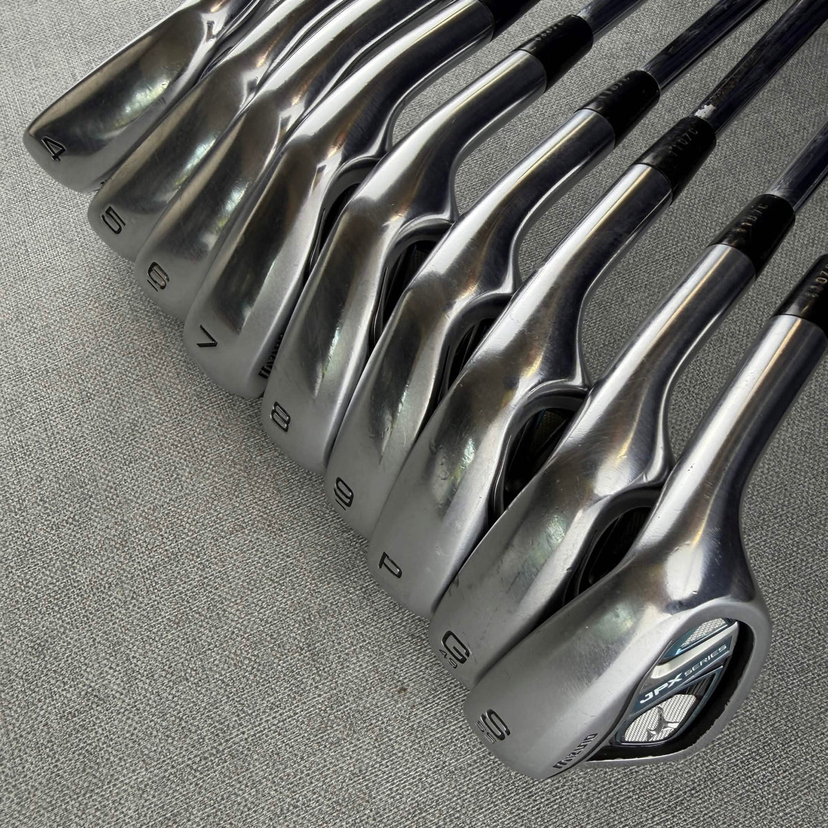 Mizuno JPX 800 Irons - Stiff Flex / 4-SW