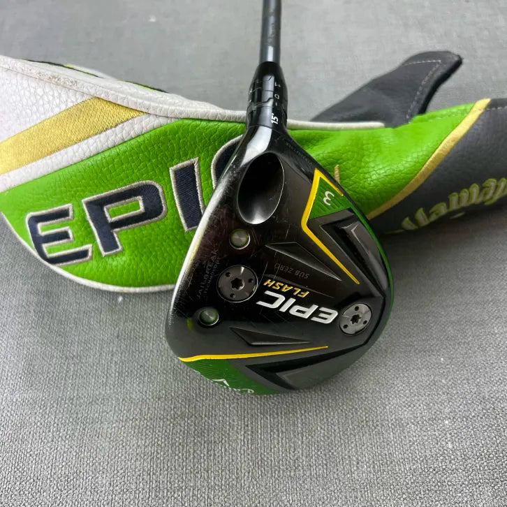Callaway Epic Flash SZ Fairway 3W - Stiff Flex / 15 Degree Adjustable